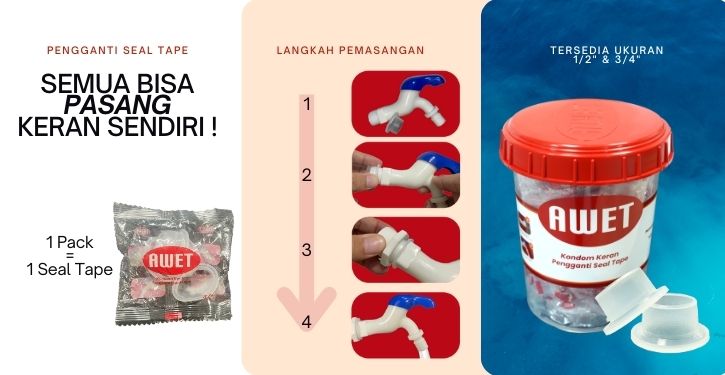 PENGGANTI SEAL TAPE