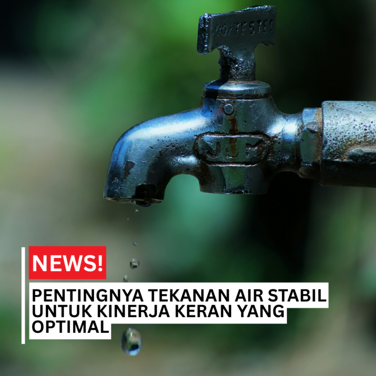 gambar tekanan air keran yang keluar sangat sedikit