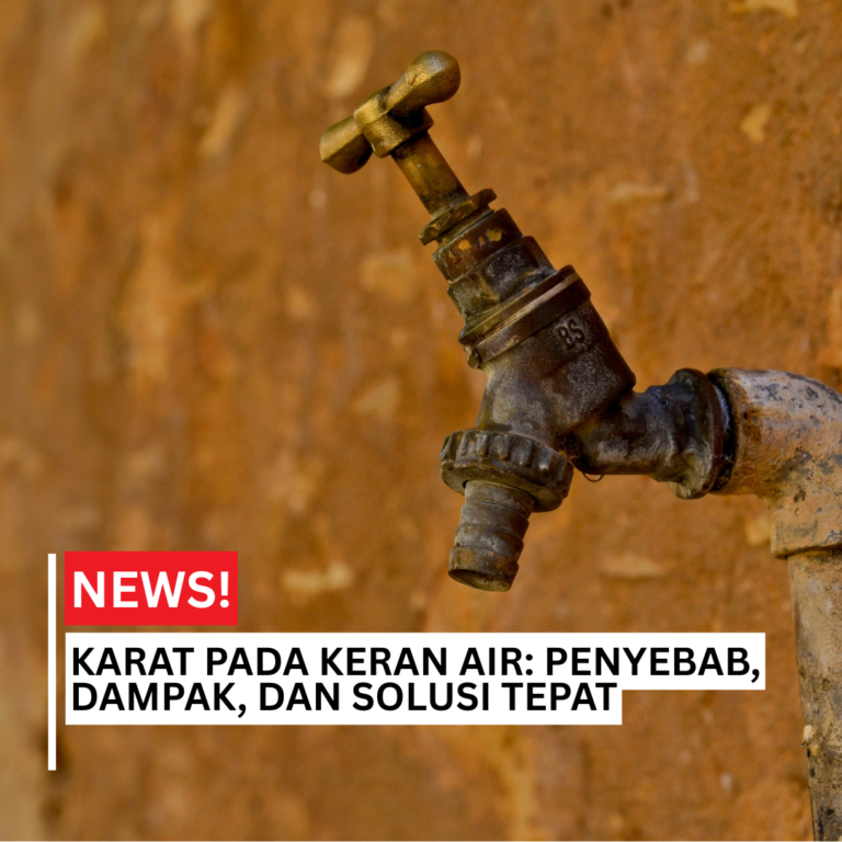 gambar keran yang berkarat